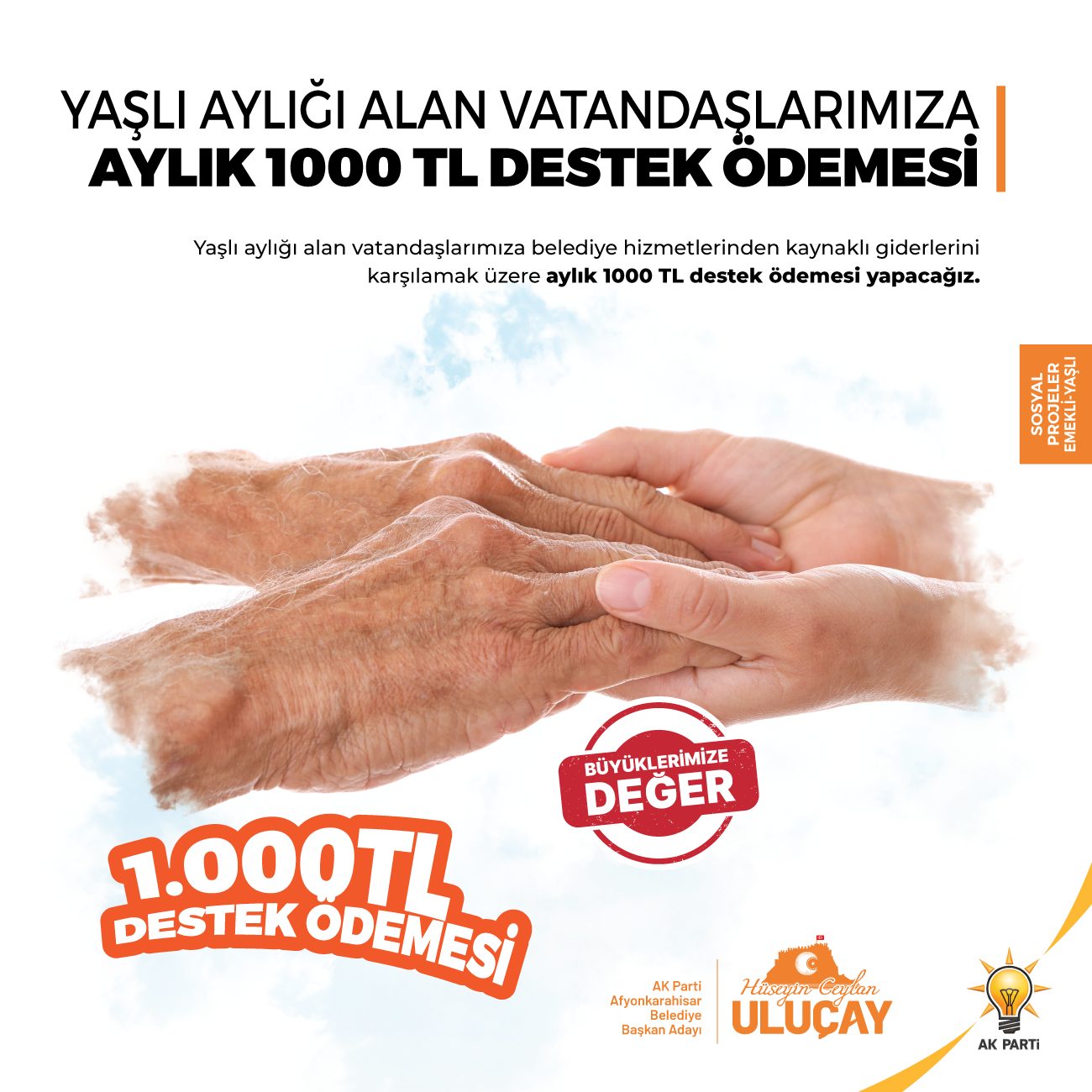 AK Partili Uluçay Emeklilerin Yanında