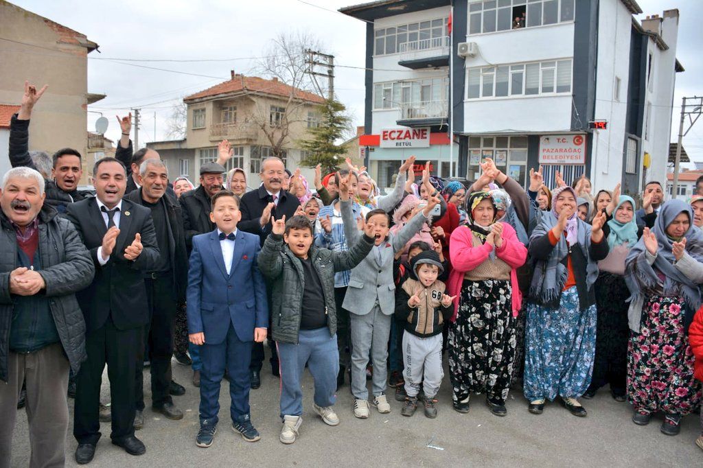 MHP'li Taytak'a İlçe ve Belde Ziyaretlerinde Yoğun İlgi