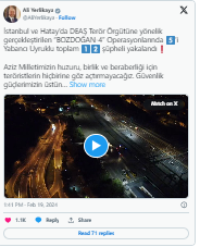 DEAŞ'a Yönelik 'Bozdoğan-4 Operasyonu '