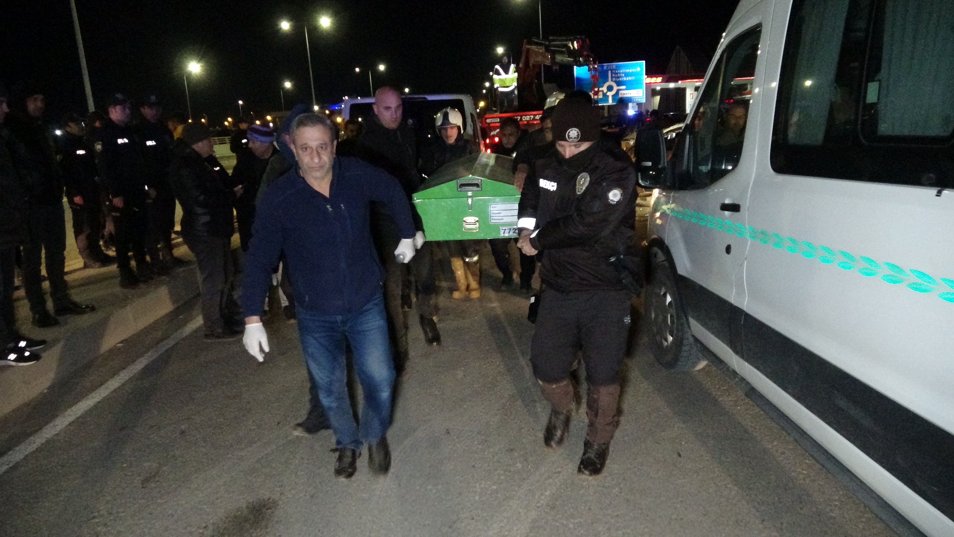 Feci Kaza Kamerada: 1 Polis Hayatını Kaybetti, 1 Polis Yaralandı