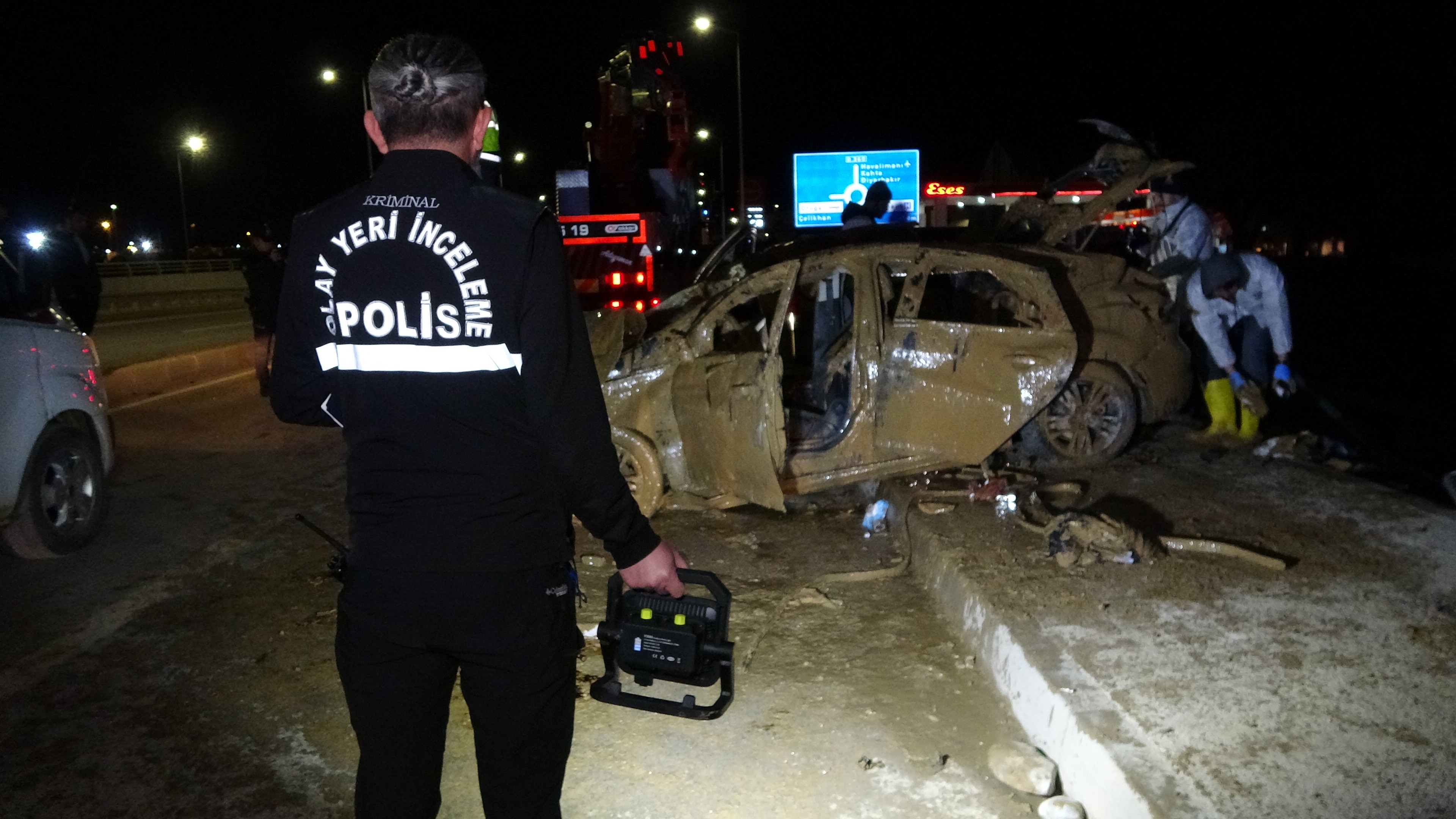 Feci Kaza Kamerada: 1 Polis Hayatını Kaybetti, 1 Polis Yaralandı