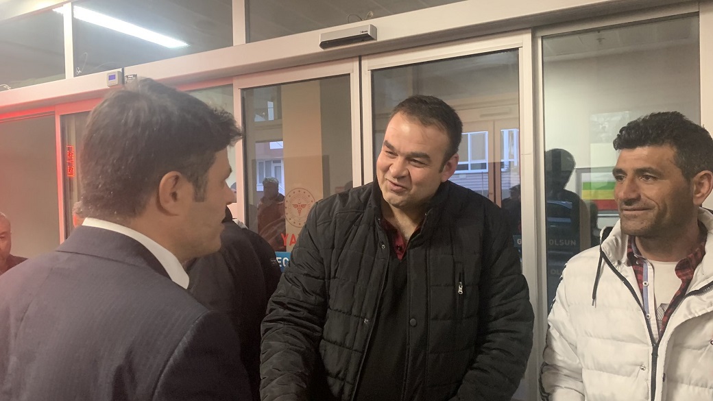 Sandıklı Kaymakamı Önder Çengel, Kaza Sonrası Yaralıları Ziyaret Etti