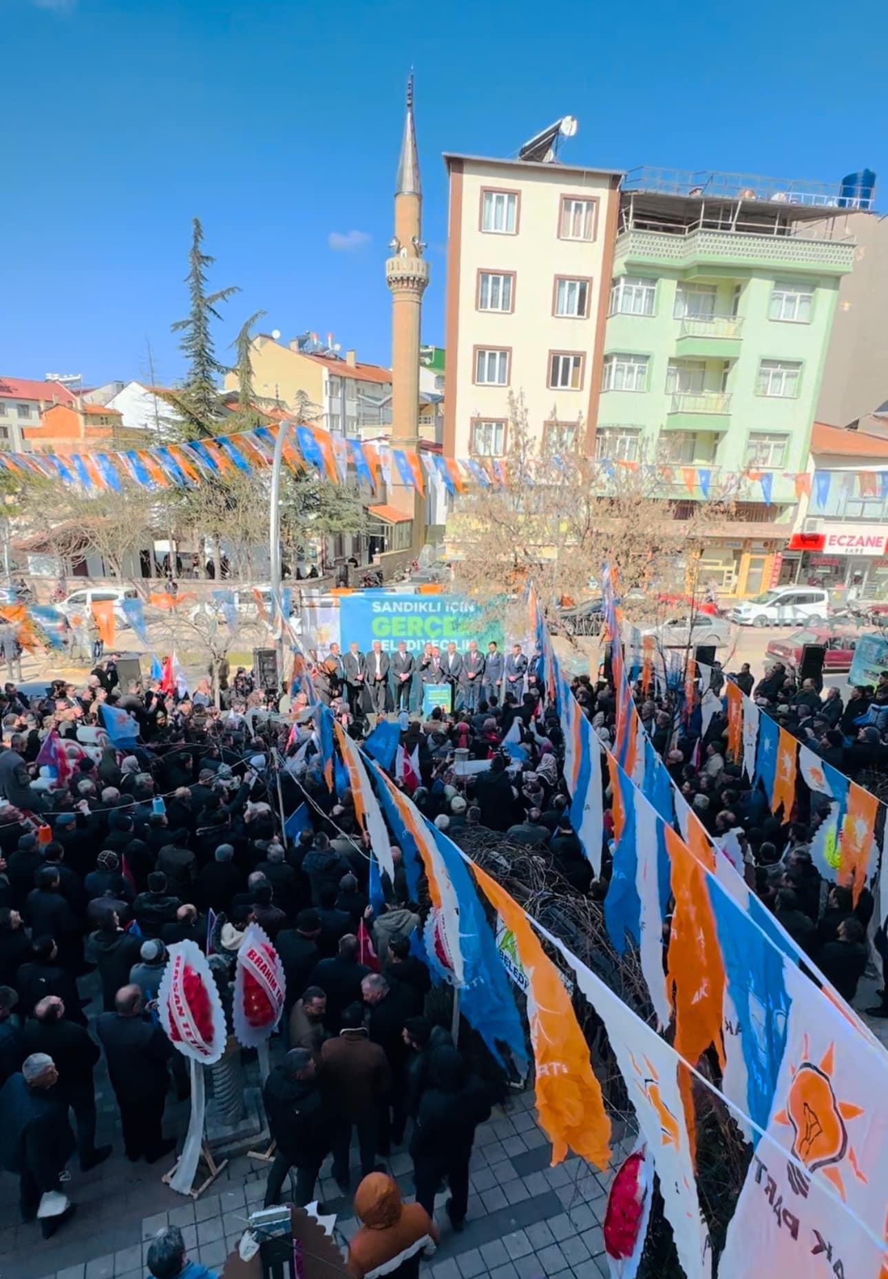 “31 MART’TA AK PARTİ BAYRAĞINI TEKRAR BELEDİYEYE DİKECEĞİZ”