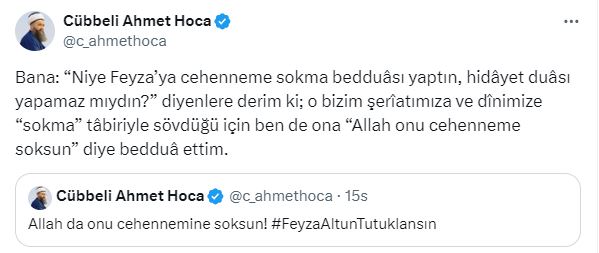 FEYZA VS CÜBBELİ