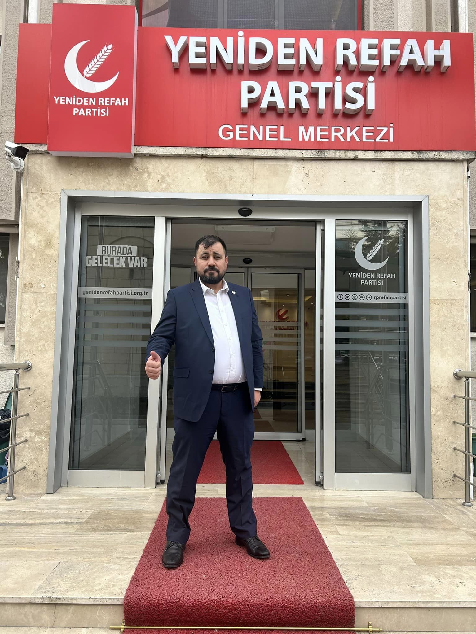 İŞ İNSANI MEVLÜT AKKUŞ YENİDEN REFAH PARTİSİNDEN ADAY OLDU