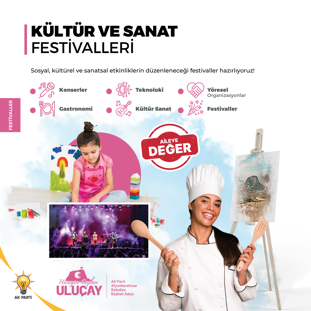 Uluçay, “Sadece Afyonkarahisarlı esnaflarımızın katılacağı alışveriş festivalleri düzenleyeceğiz”