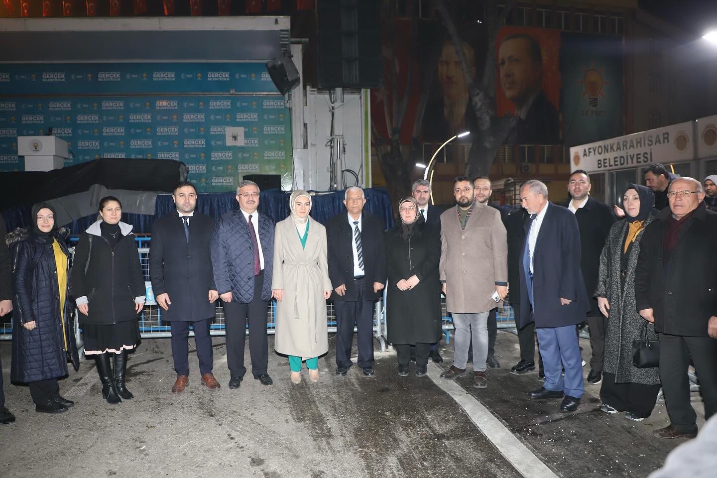 BAKAN GÖKTAŞ MİTİNG ÖNCESİ HAZIRLIKLARI YERİNDE İNCELEDİ