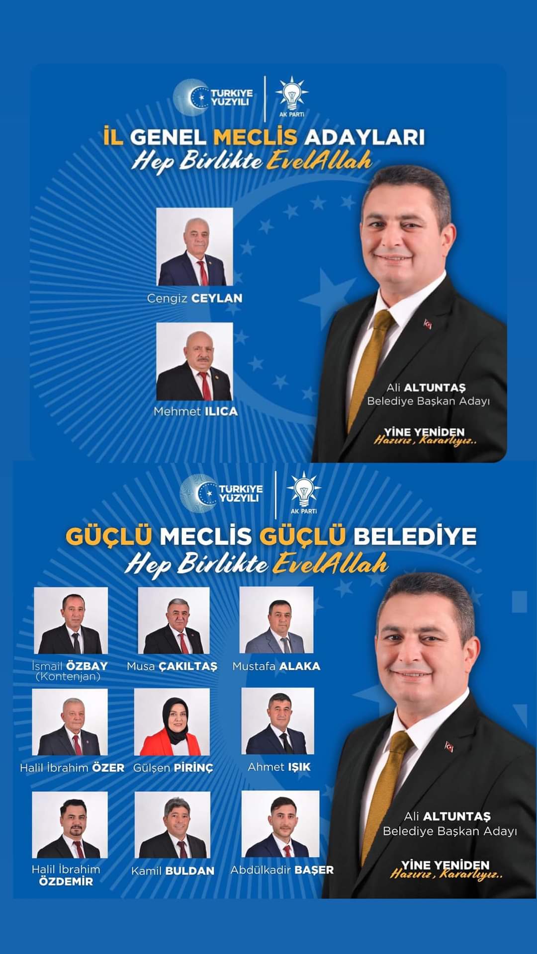 AK Parti Çobanlarda Belediye Meclis Üyelerini Açıkladı