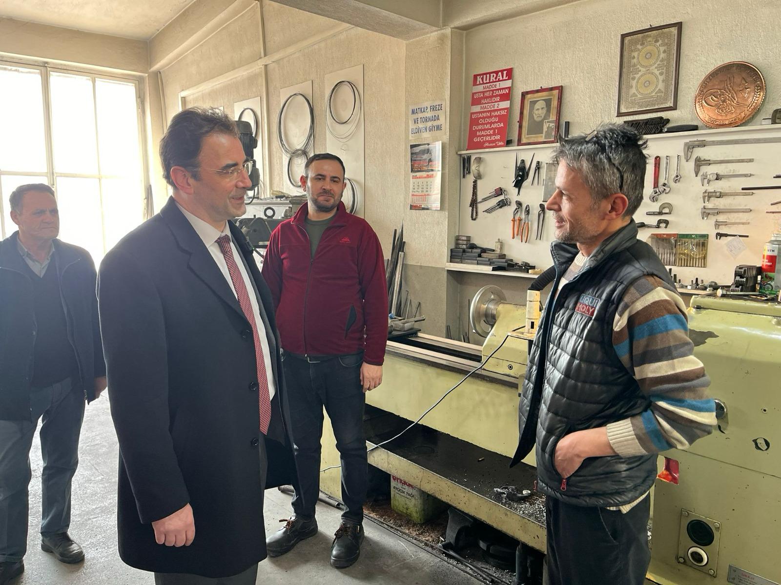 AFYONKARAHİSARLI ESNAFIMIZIN HAKKINI HER ALANDA KORUYACAĞIZ
