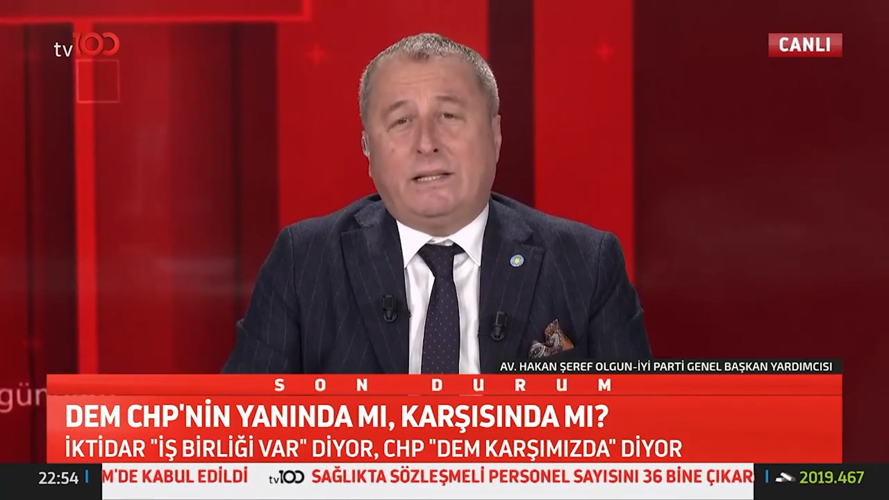 OLGUN "BİZİM ADAYLARIMIZIN CHP ADAYLARINDAN BİR EKSİĞİ Mİ VAR?”