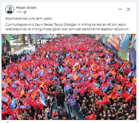 AK Partili Arslan ''Emniyet Personeline Teşekkür Ederim''