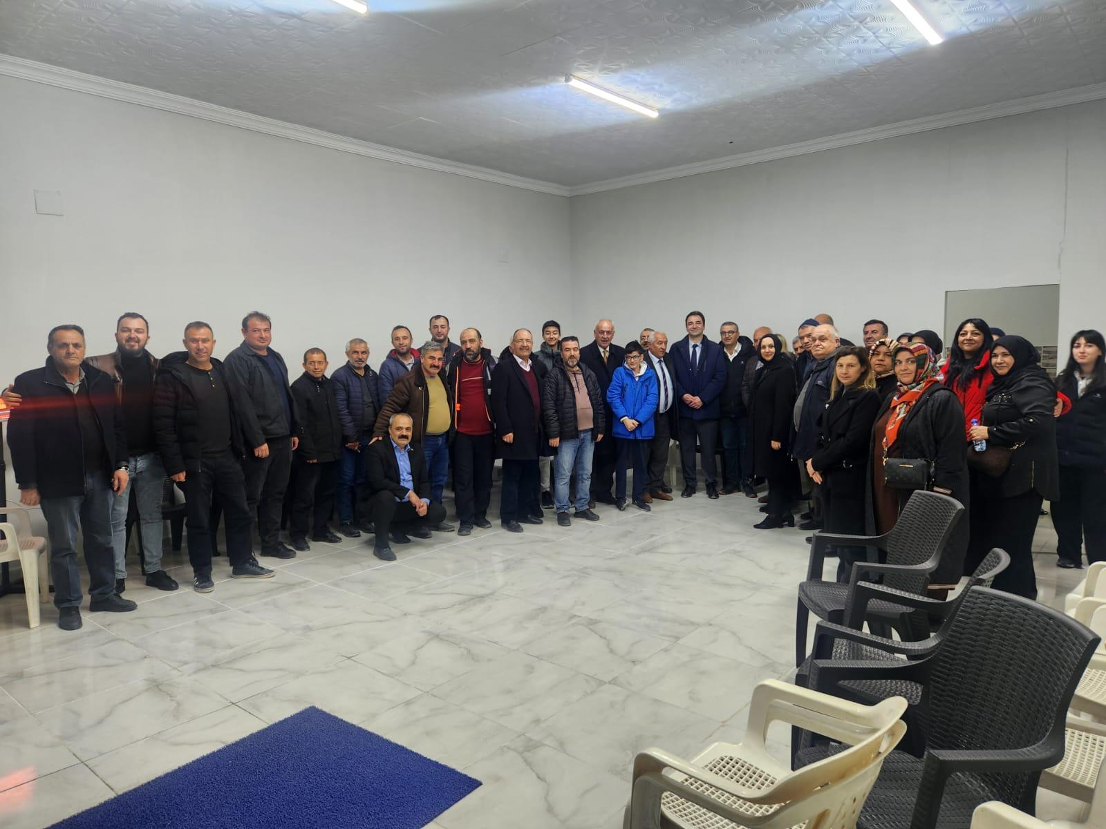 KÜÇÜKKURT  "ESNAF VE MESLEK SİTELERİ KURACAĞIZ"
