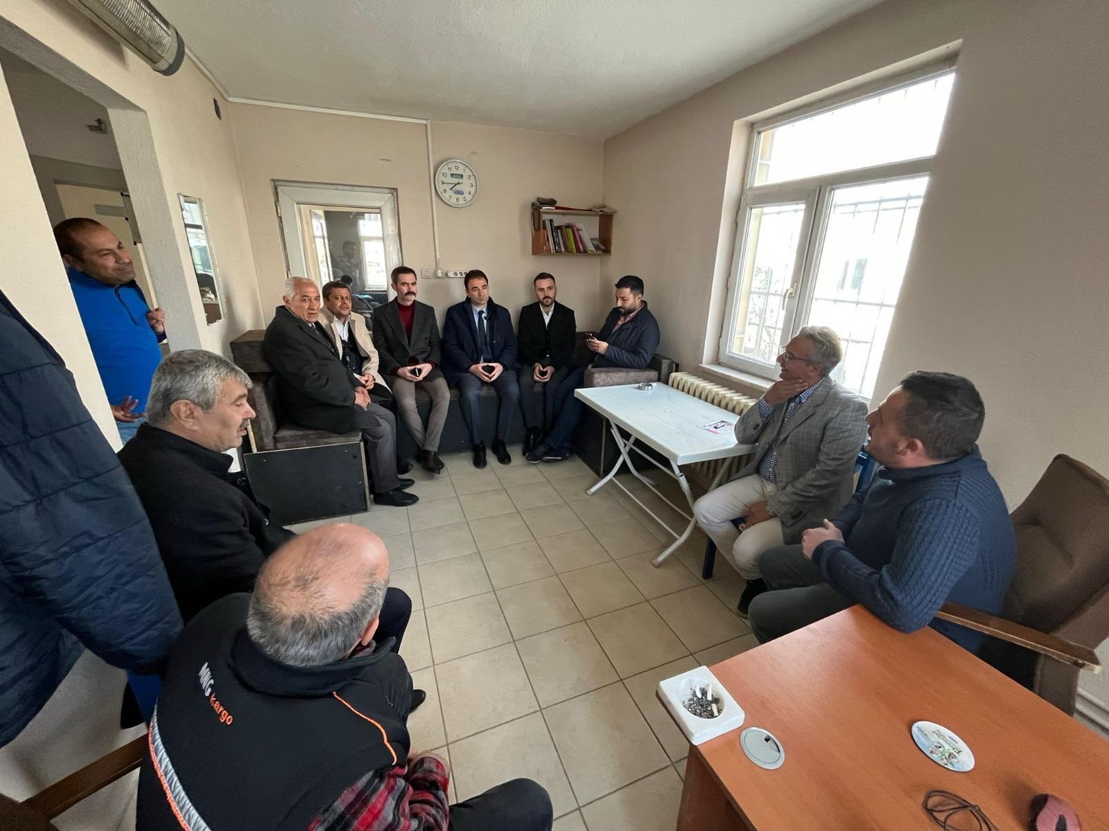 KÜÇÜKKURT  "ESNAF VE MESLEK SİTELERİ KURACAĞIZ"