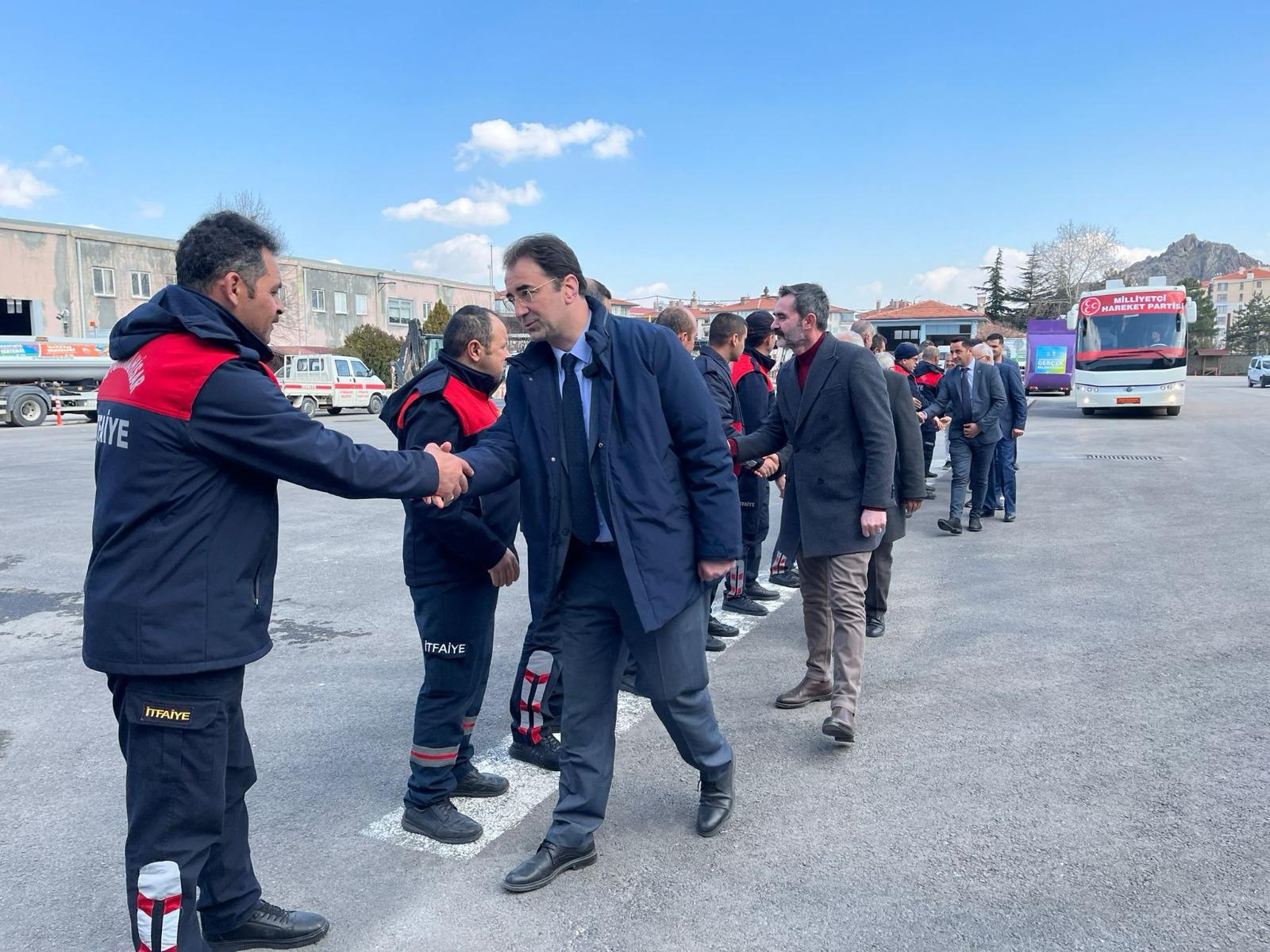 KÜÇÜKKURT  "ESNAF VE MESLEK SİTELERİ KURACAĞIZ"