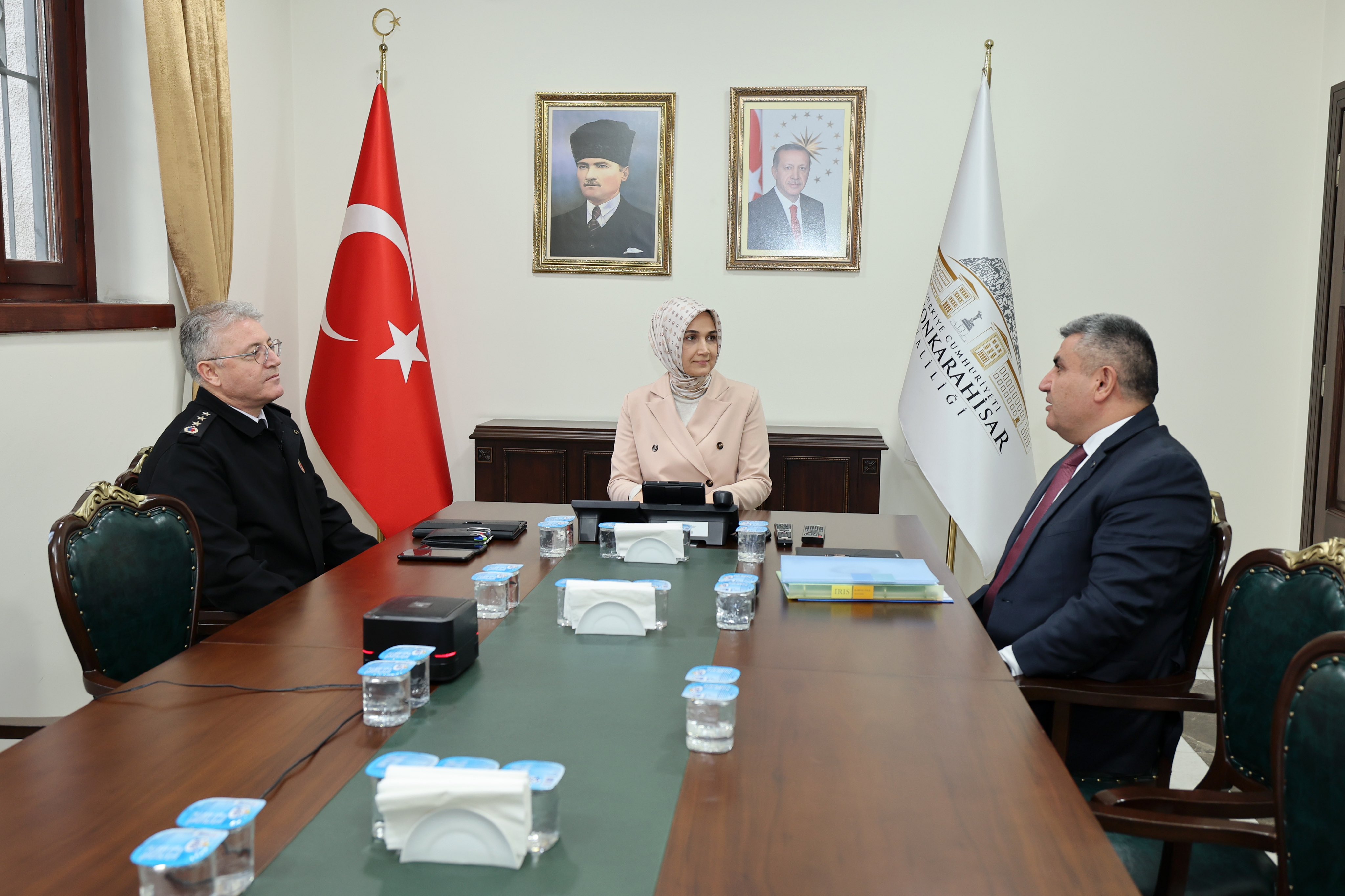 Vali Yiğitbaşı Toplantıya Katıldı