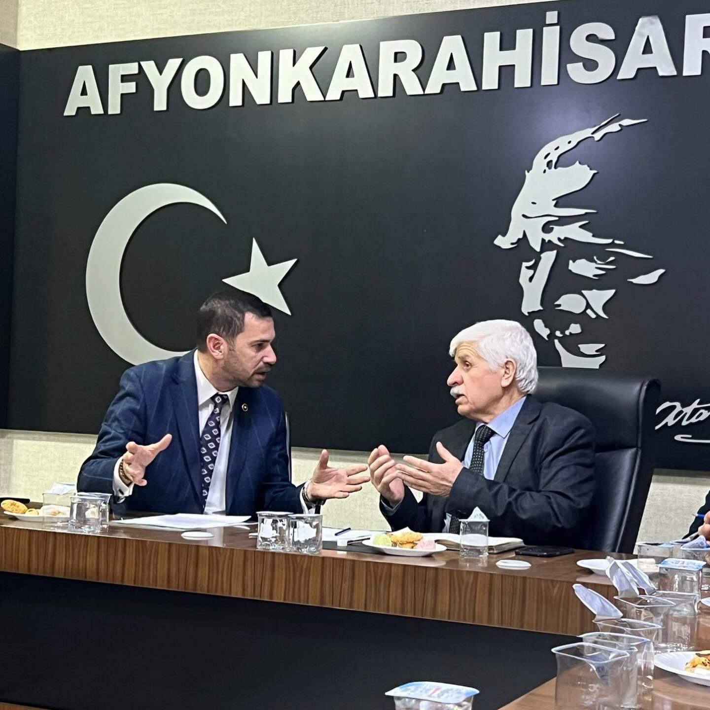 İYİ Partili Yağcı Kent Konseyini Ziyaret Etti