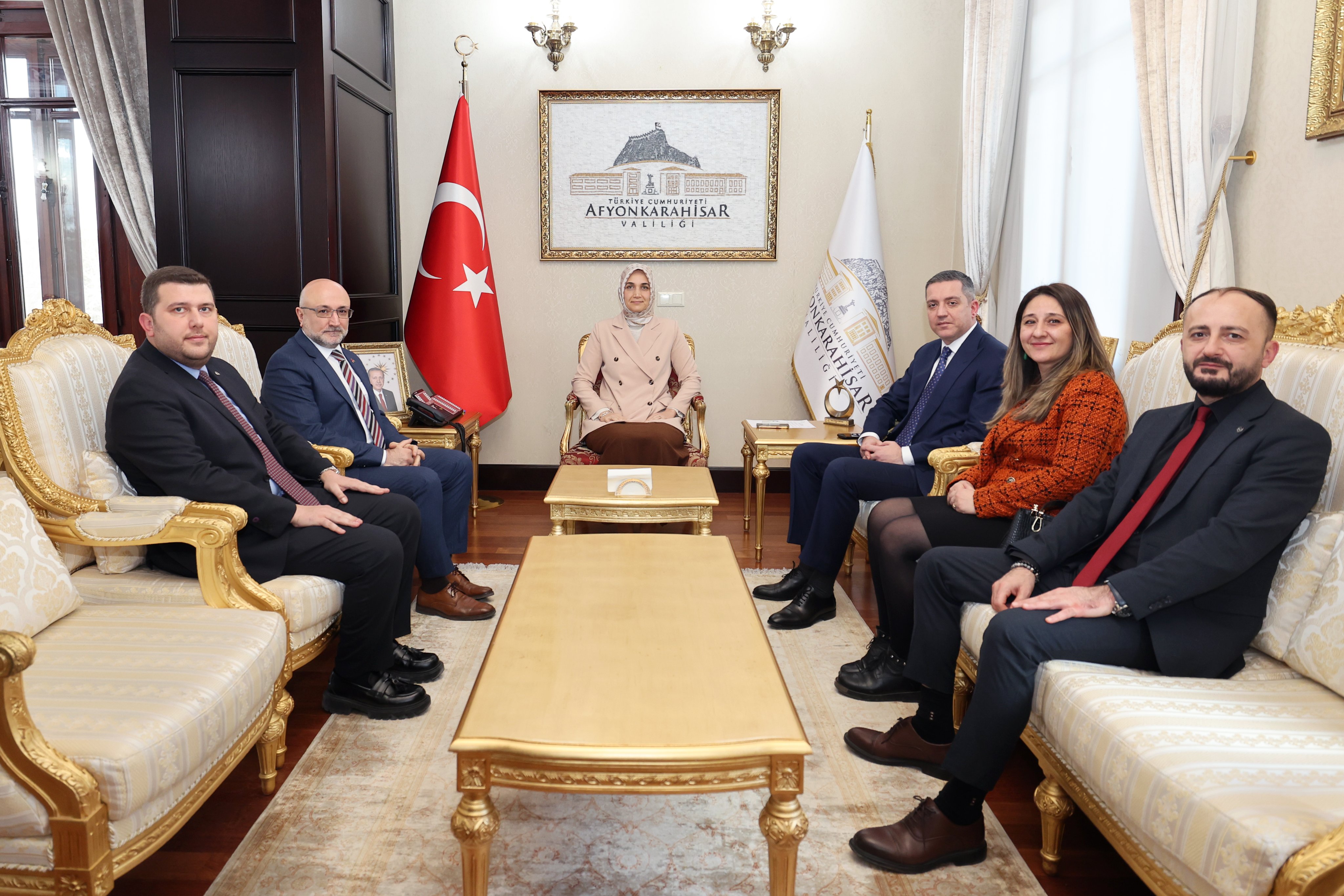 Barolar Birliği Başkanı  Sağkan'dan Vali Yiğitbaşı'ya Ziyaret