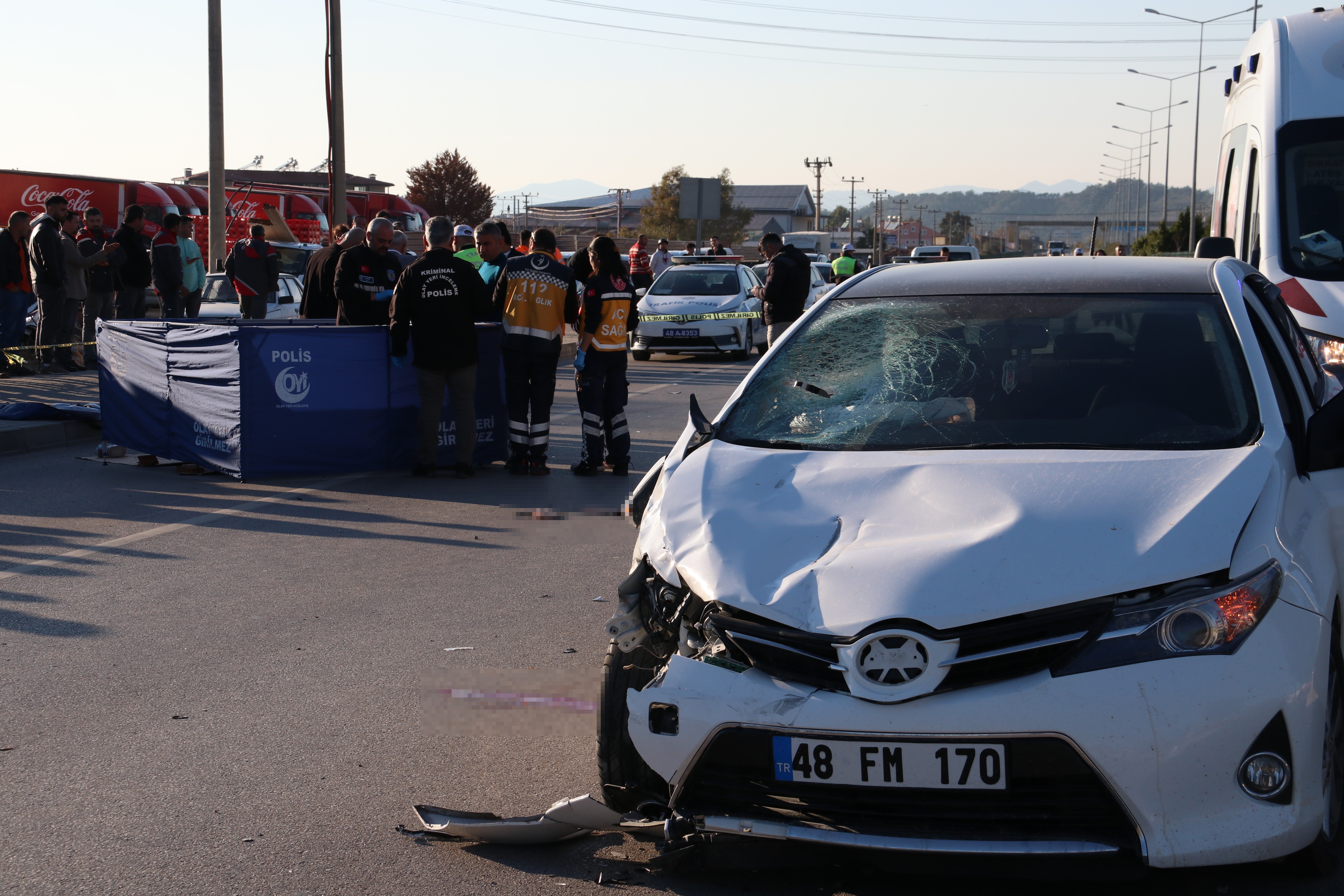 Otomobil Motosikletle Çarpıştı: 2 Ölü, 1 Yaralı