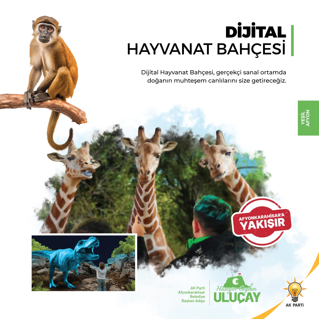 ULUÇAY’DAN DİKKAT ÇEKİCİ İKİ PROJE; ‘DİJİTAL HAYVANAT BAHÇESİ VE  DEV AKVARYUM
