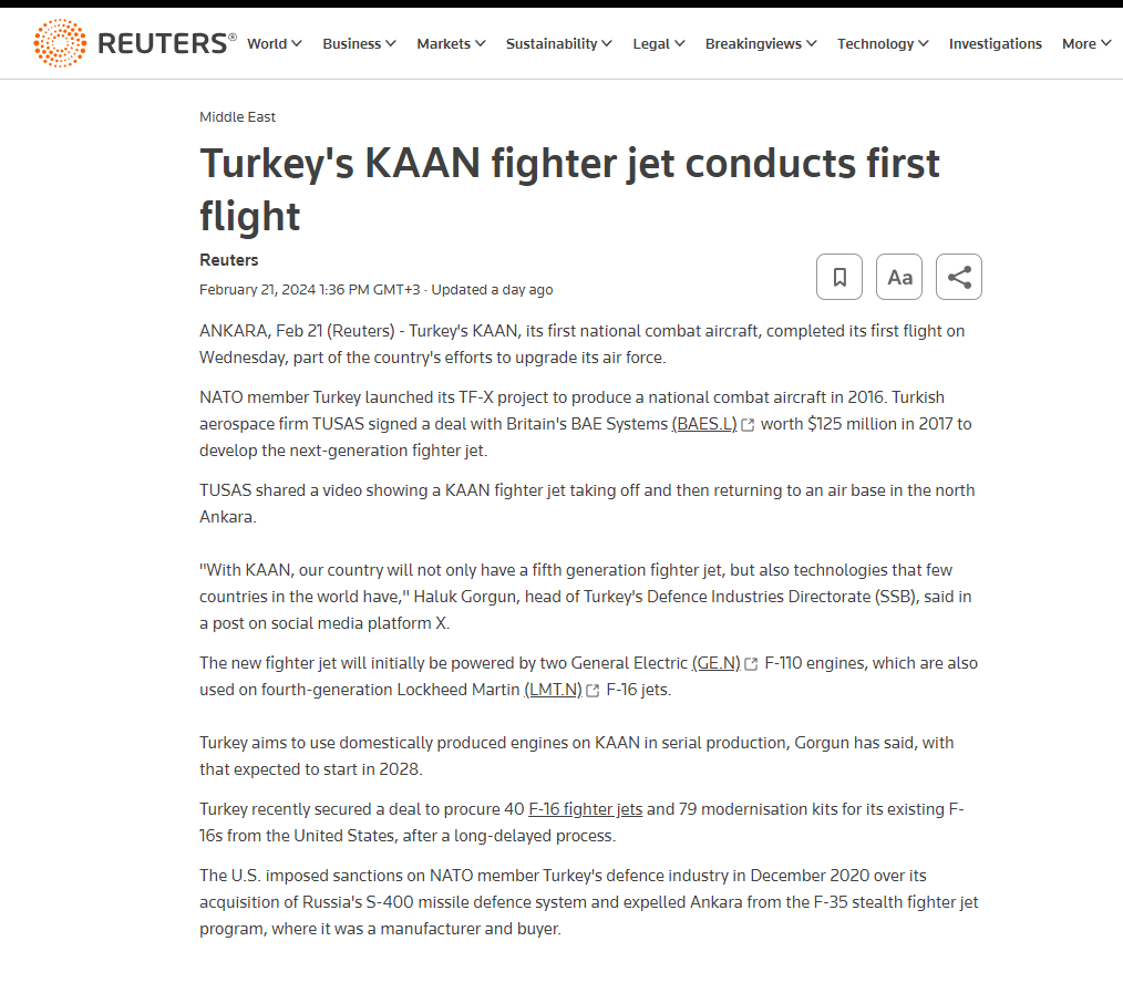 KAAN Türkiye'nin Umut Işığı