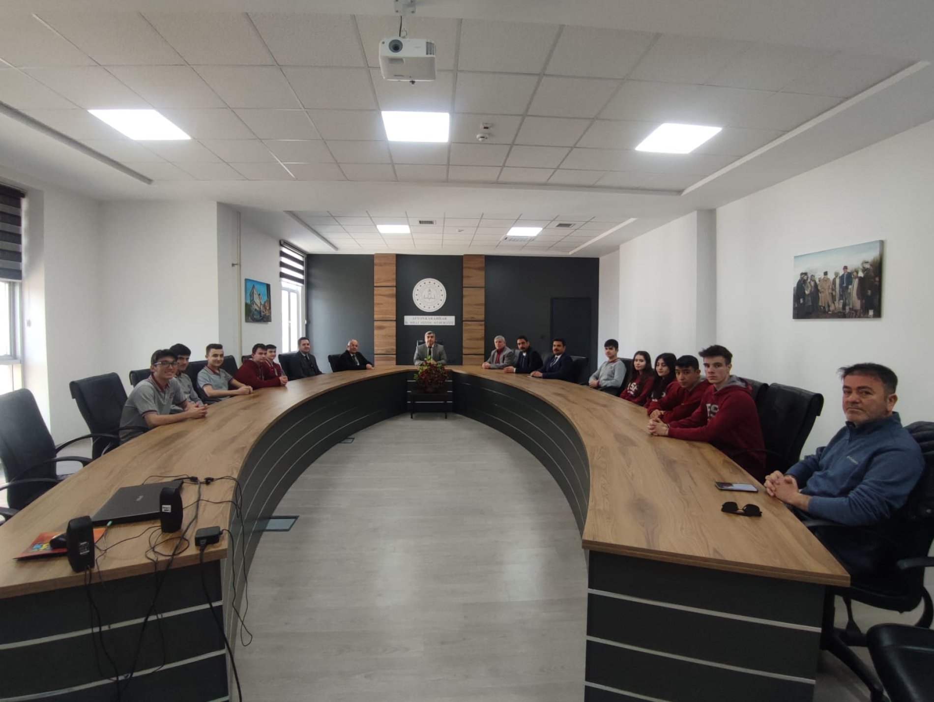 MÜDÜR SÜNNETÇİ RSP ÖĞRENCİLERİNİ AĞIRLADI
