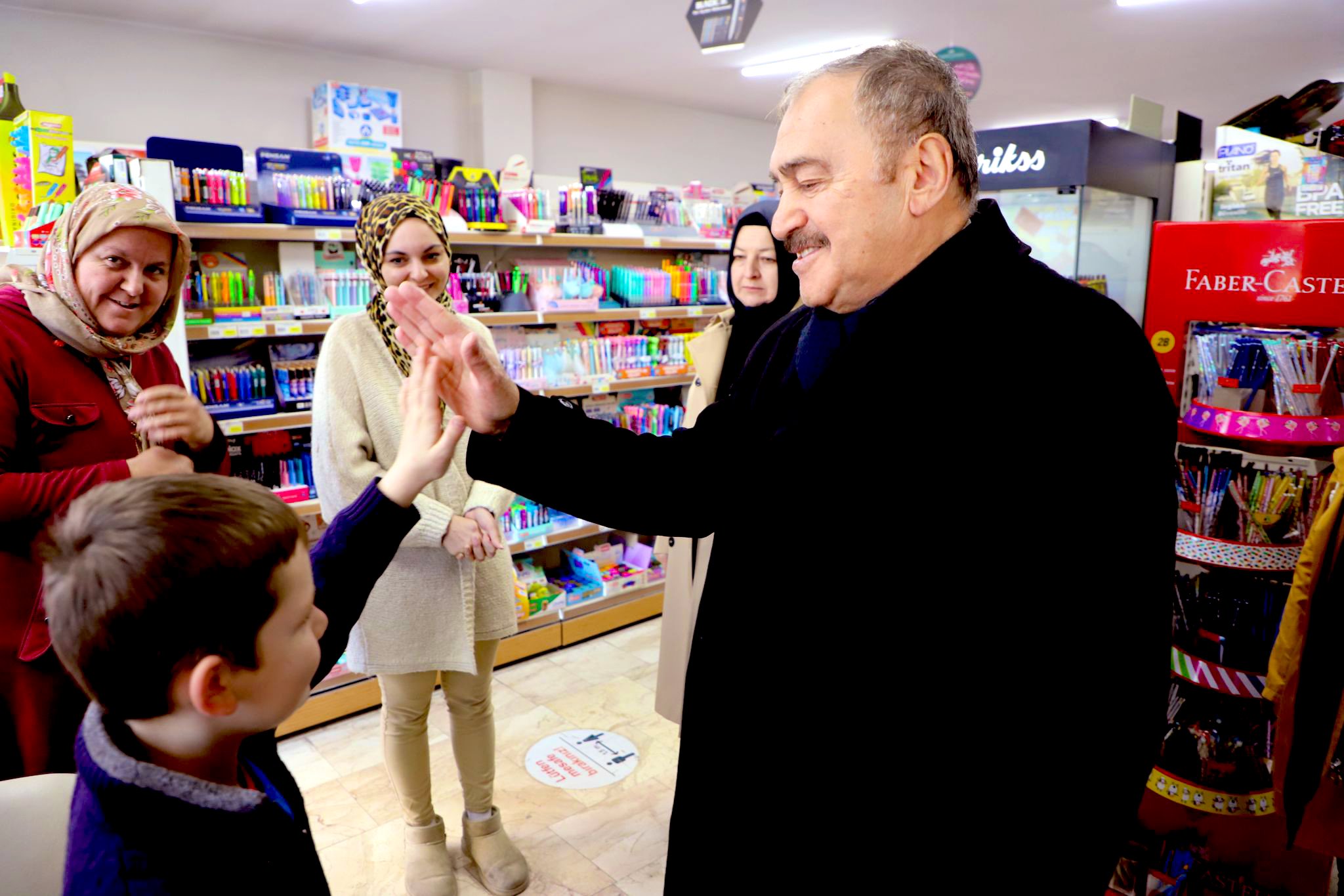 Eski Bakan Eroğlu'na Gazlıgöl Eşrafından Yoğun İlgi