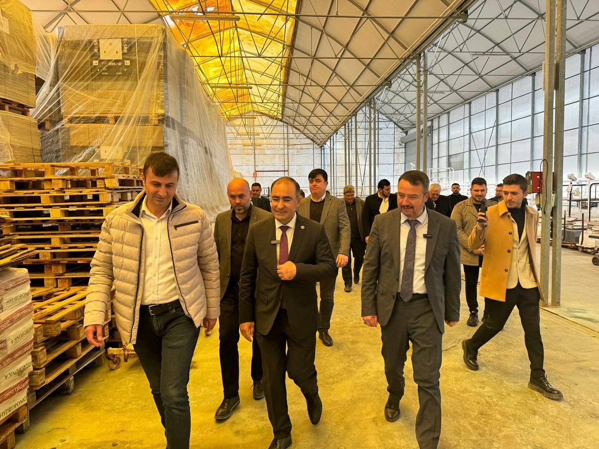 AK Parti Milletvekili Hasan Arslan, Sandıklı İlçesinde Seraları Ziyaret Etti
