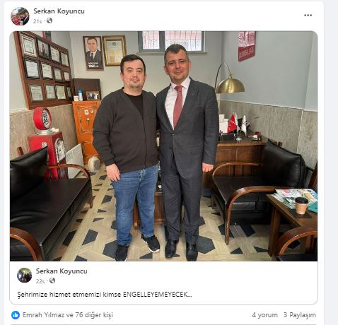Afyon AK Parti'nin 1. Sıra Meclis Üyesi Adayı istifa etti