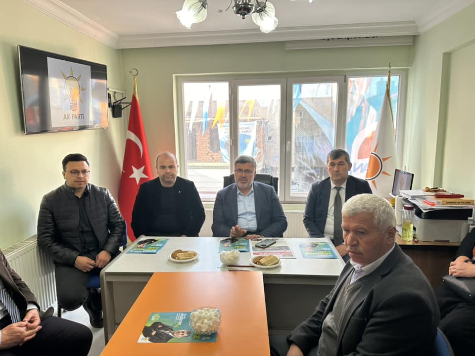AK PARTİ ÇAY İLÇE BAŞKANI HÜSEYİN ATLI, TEŞKİLAT VE ADAYLARIYLA BULUŞTU