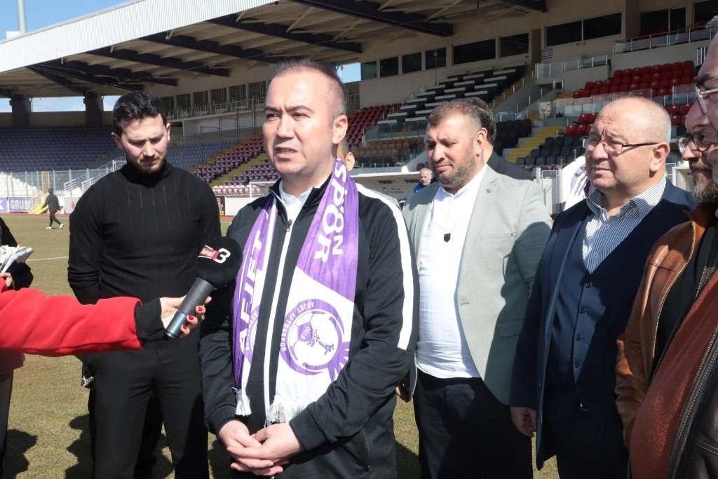 ULUÇAY'DAN ANTRENMANA ZİYARET