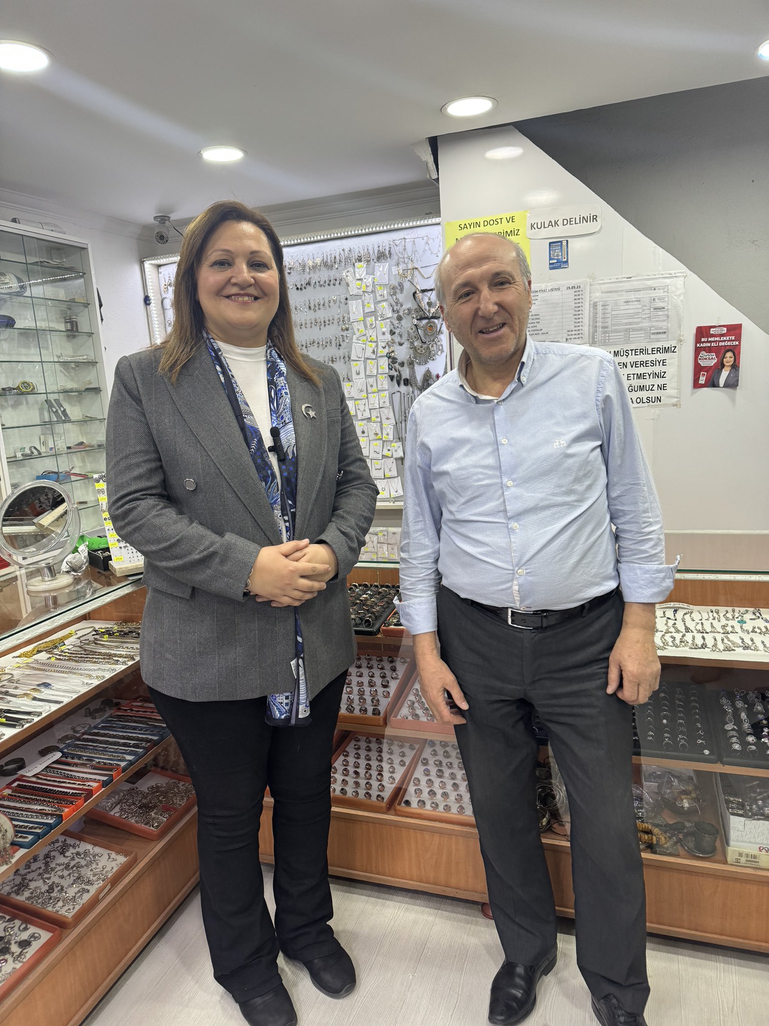 CHP'li Köksal Esnaf Ziyaretinde