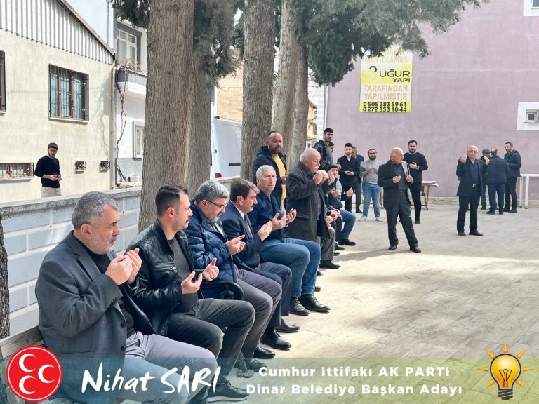 Başkan Nihat Sarı, Şehit Süleyman Şahin’in Mevlidine Katıldı