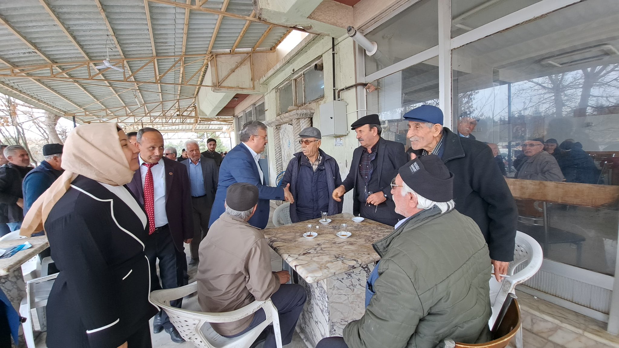 AK PARTİ MİLLETVEKİLİ YURDUNUSEVEN, İSCEHİSAR ESNAFINI ZİYARET ETTİ