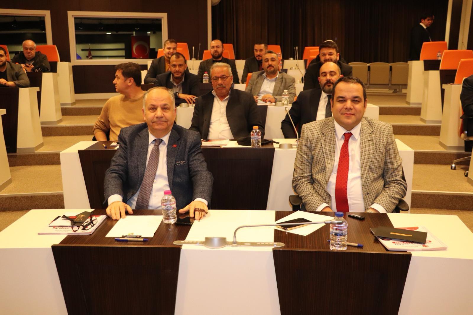 MHP BELEDİYE BAŞKAN ADAYI SEZER KÜÇÜKKURT İŞ İNSANLARI İLE BİR ARAYA GELDİ