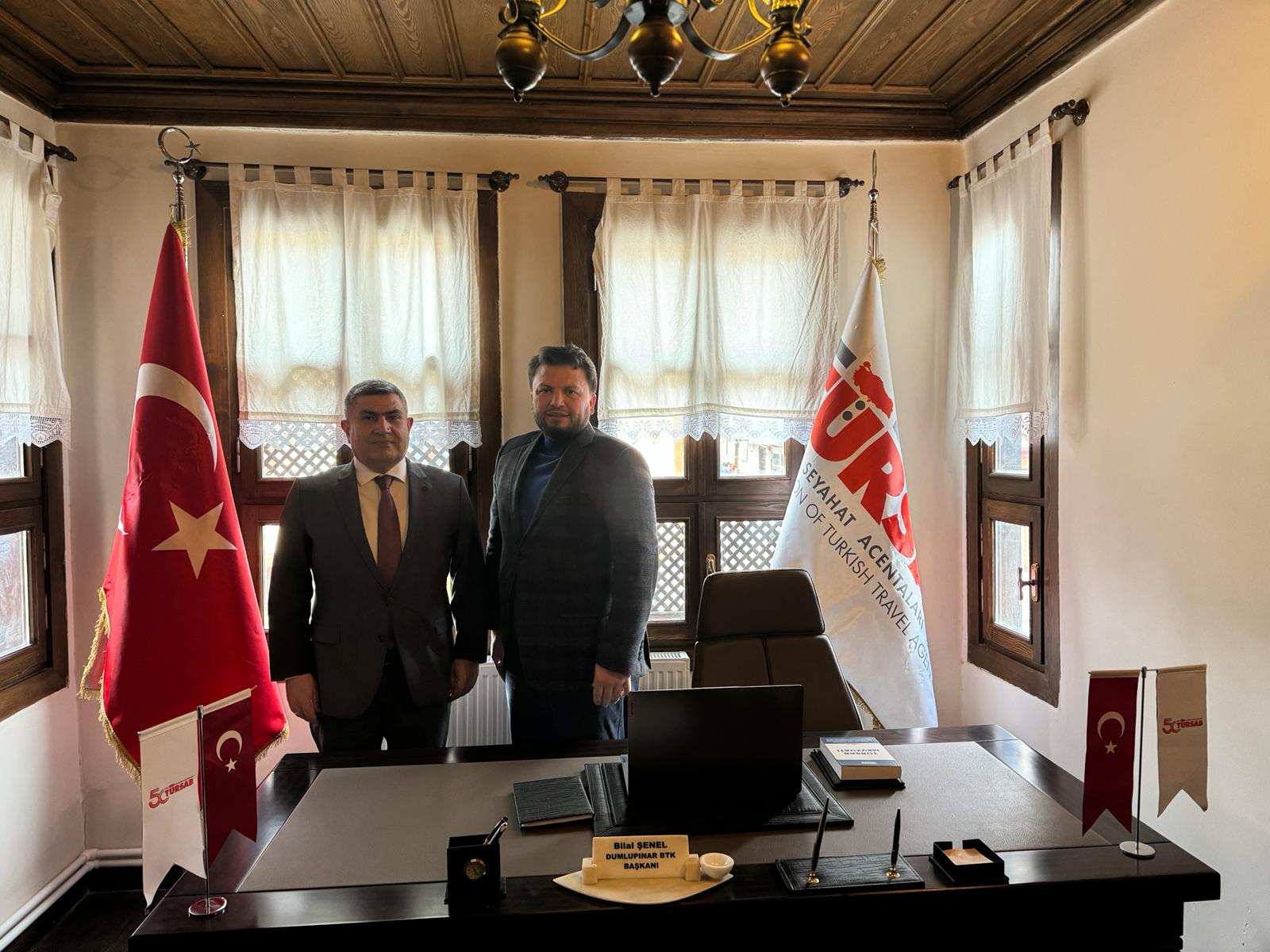 Müdür Ay’dan TÜRSAB Dumlupınar BTK’ya ziyaret