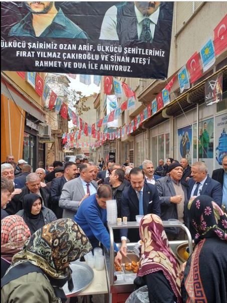 İYİ PARTİ'DEN ÜLKÜCÜ ŞEHİTLER ANISINA MEVLİD-İ ŞERİF