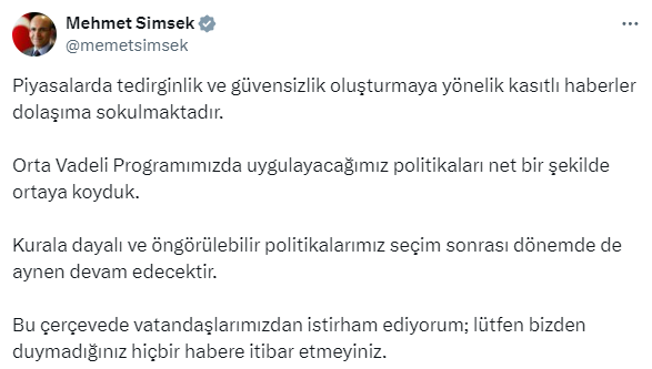 Kredi kartına taksit kaldırıldı mı? Hazine ve Maliye Bakanı Mehmet Şimşek yanıtladı