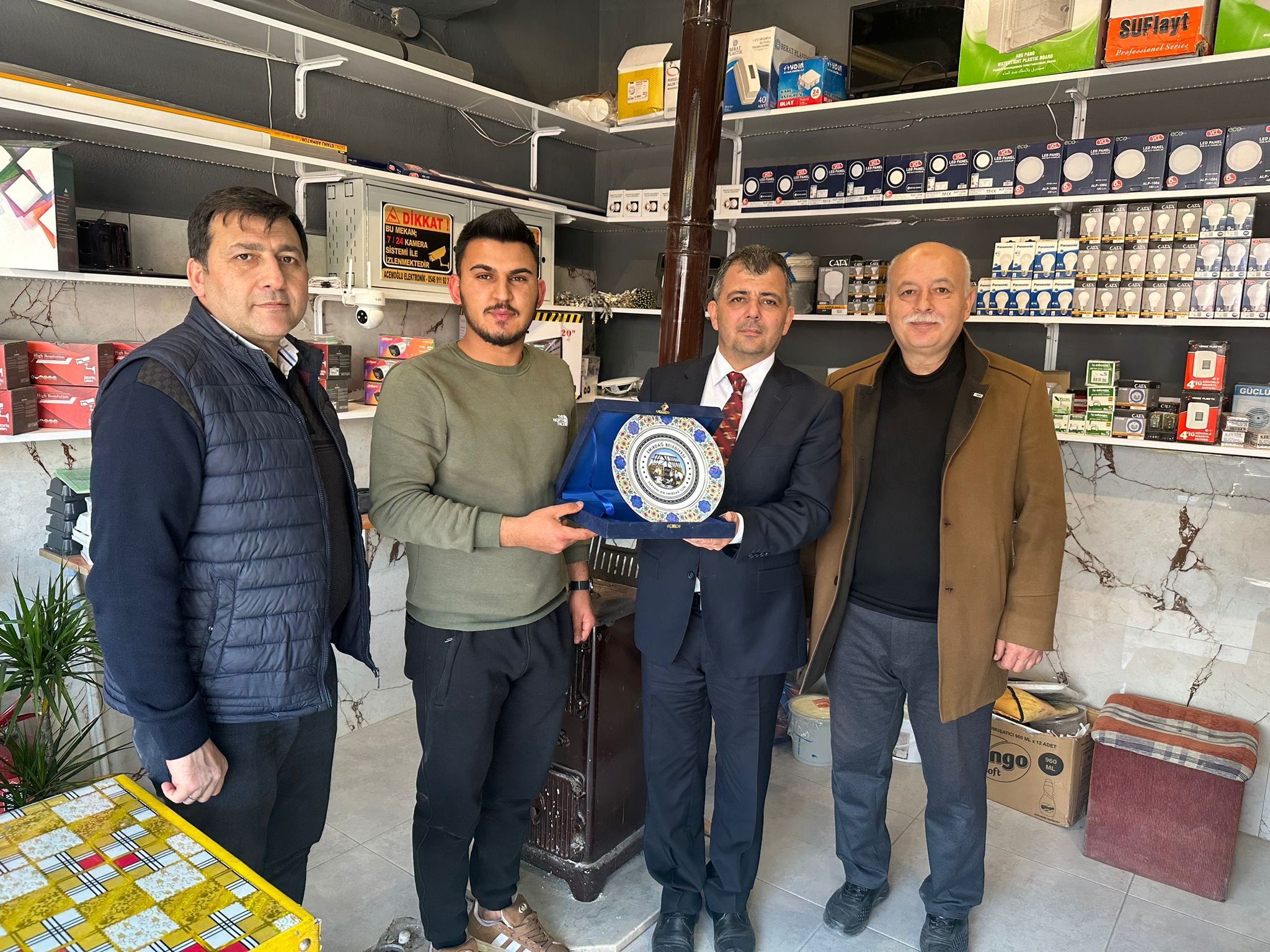 Başkan Koyuncu Esnafın Yanında