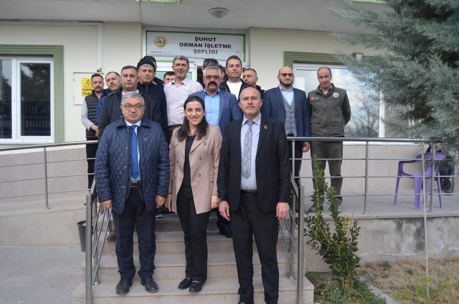 MHP'li Özaşkın Orman Şefliğini Ziyaret Etti