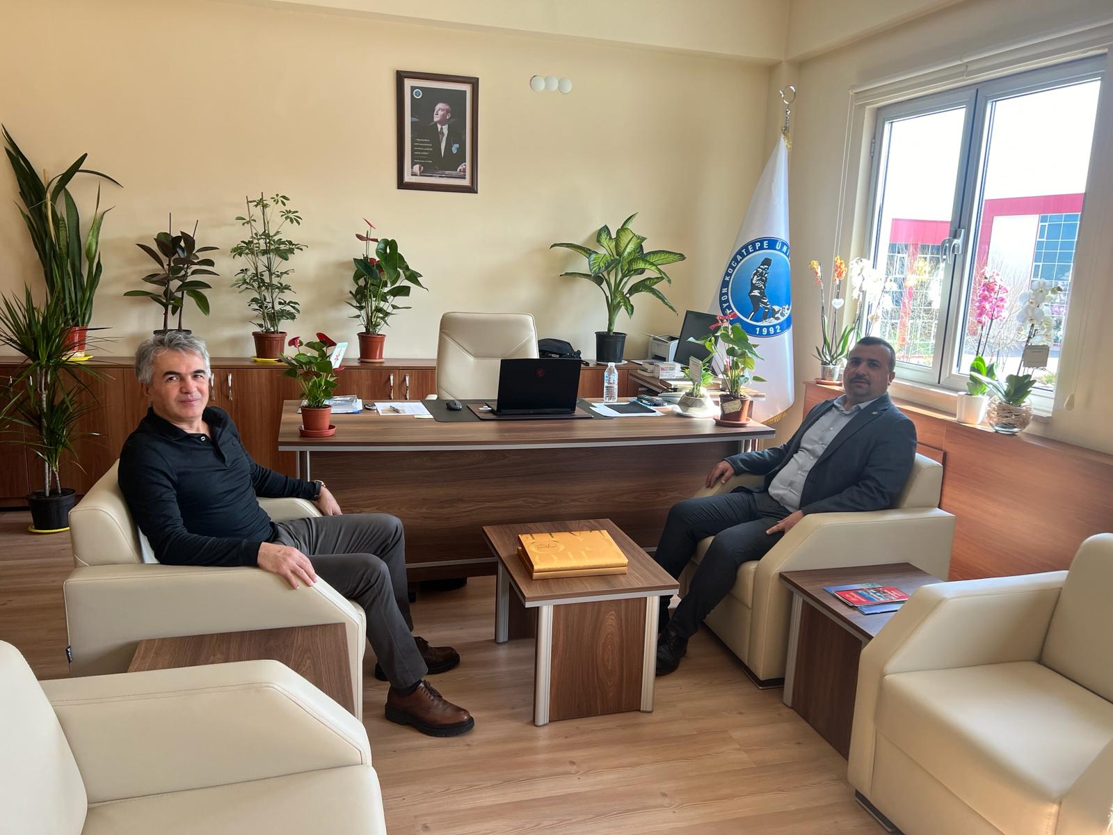 Müdür Tanyeri'nden Yıldız'a Hayırlı Olsun Ziyareti