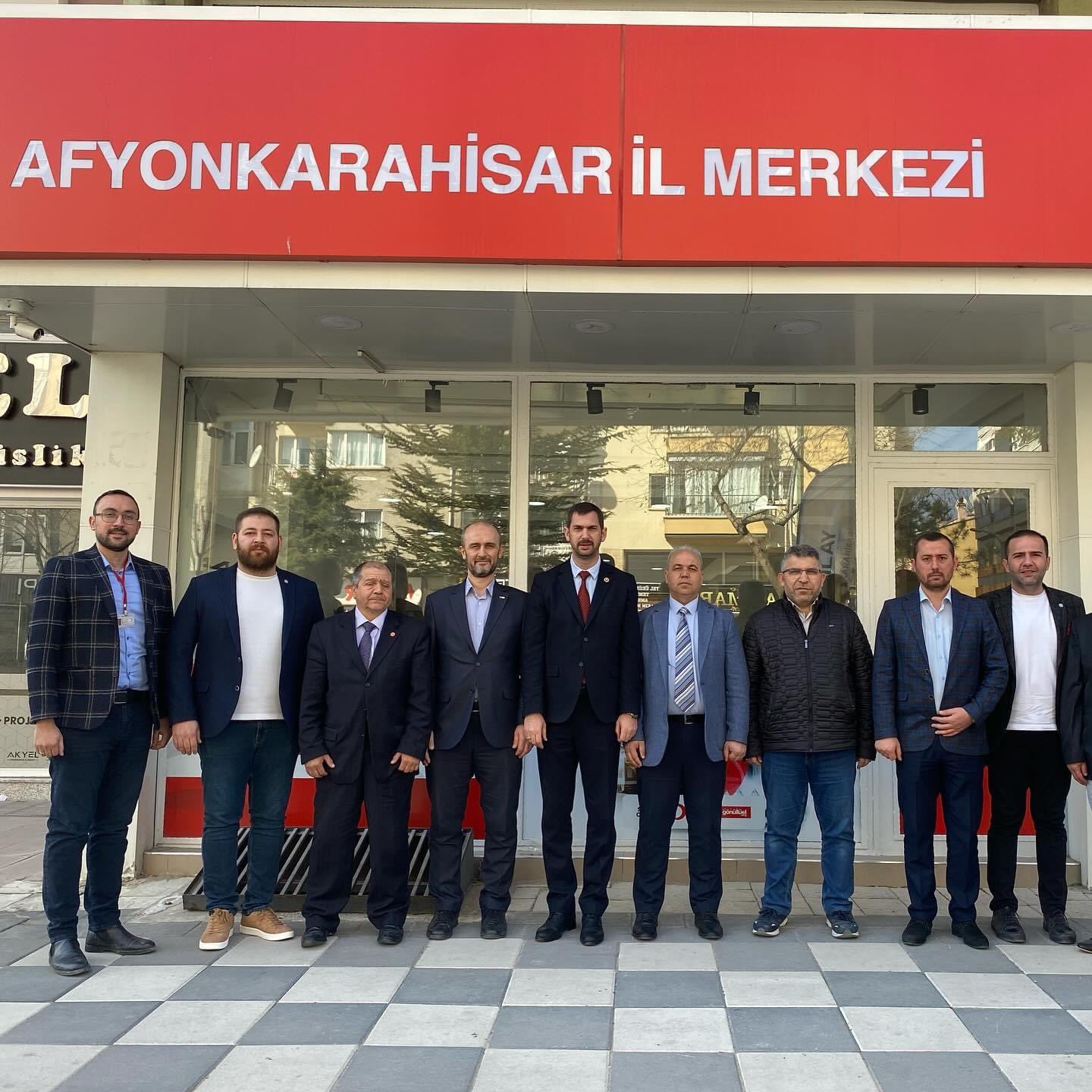 İYİ Partili Yağcı Ziyaretlerini Sürdürüyor