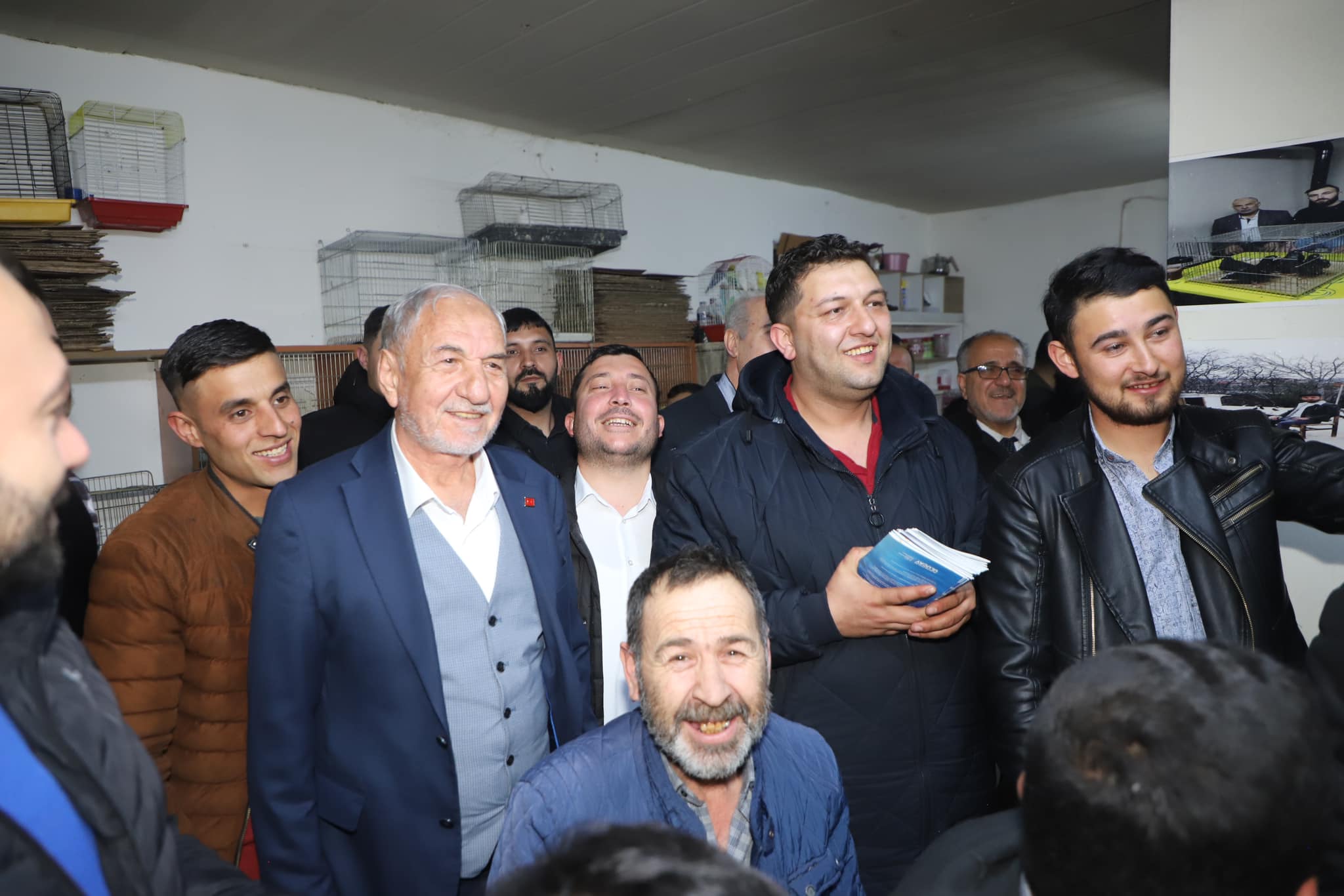 ULUÇAY, ATAKÖY GÜVERCİN SEVENLER DERNEĞİ'Nİ ZİYARET ETTİ