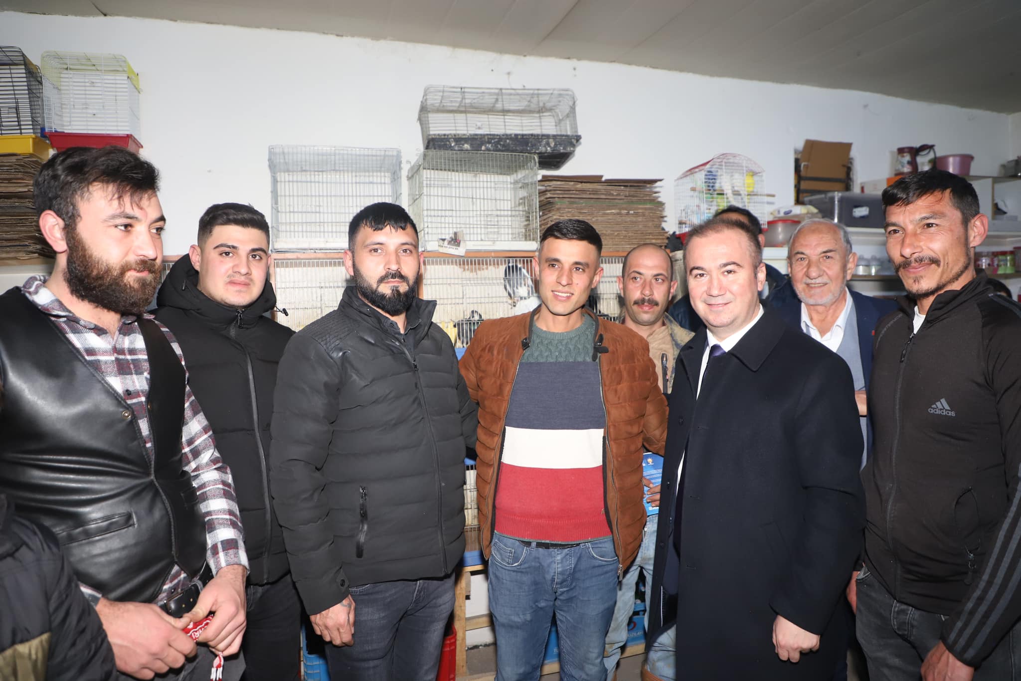 ULUÇAY, ATAKÖY GÜVERCİN SEVENLER DERNEĞİ'Nİ ZİYARET ETTİ