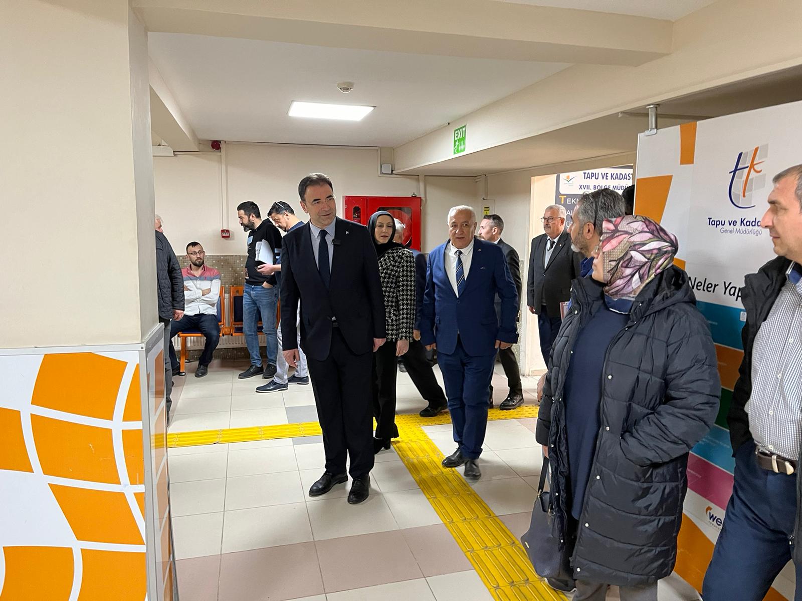 MHP'li Küçükkurt Kurum Ziyaretleri Gerçekleştiriyor