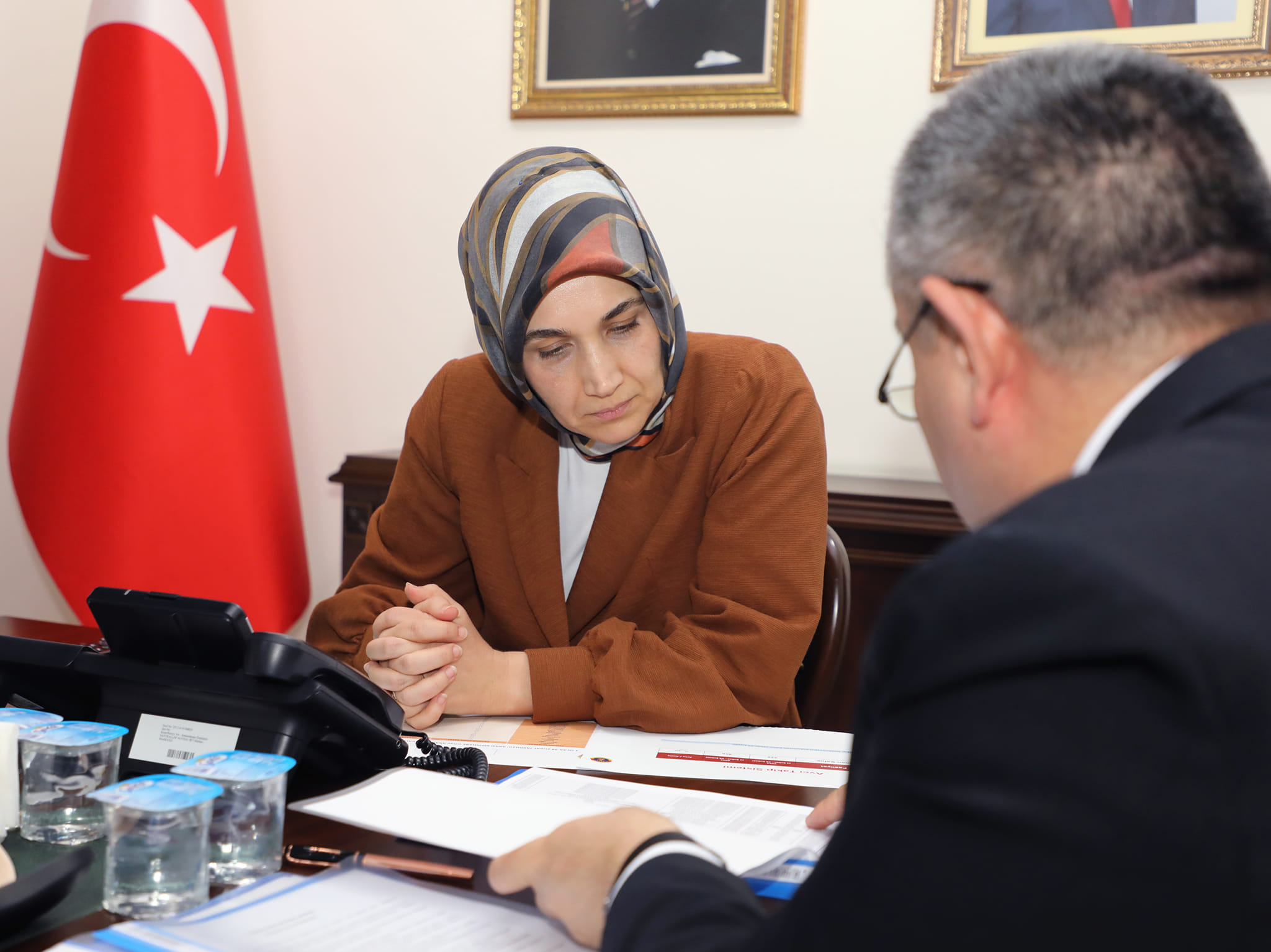 YİĞİTBAŞI GÜVENLİK TOPLANTISINA KATILDI