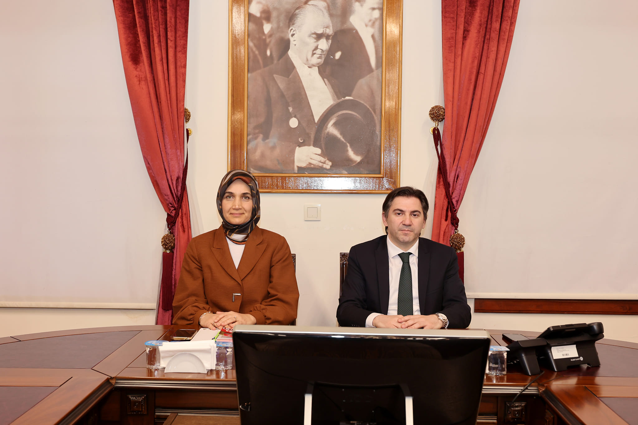 ZİYARET ÖNCESİNDE KOORDİNASYON TOPLANTISI DÜZENLENDİ