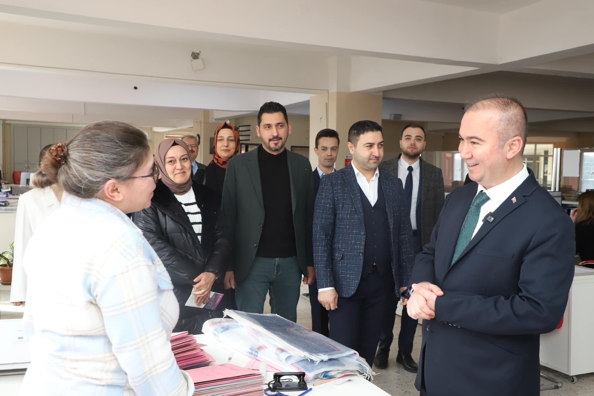 Muhasebe Haftası Kapsamında Uluçay  Vergi dairesini ziyaret etti