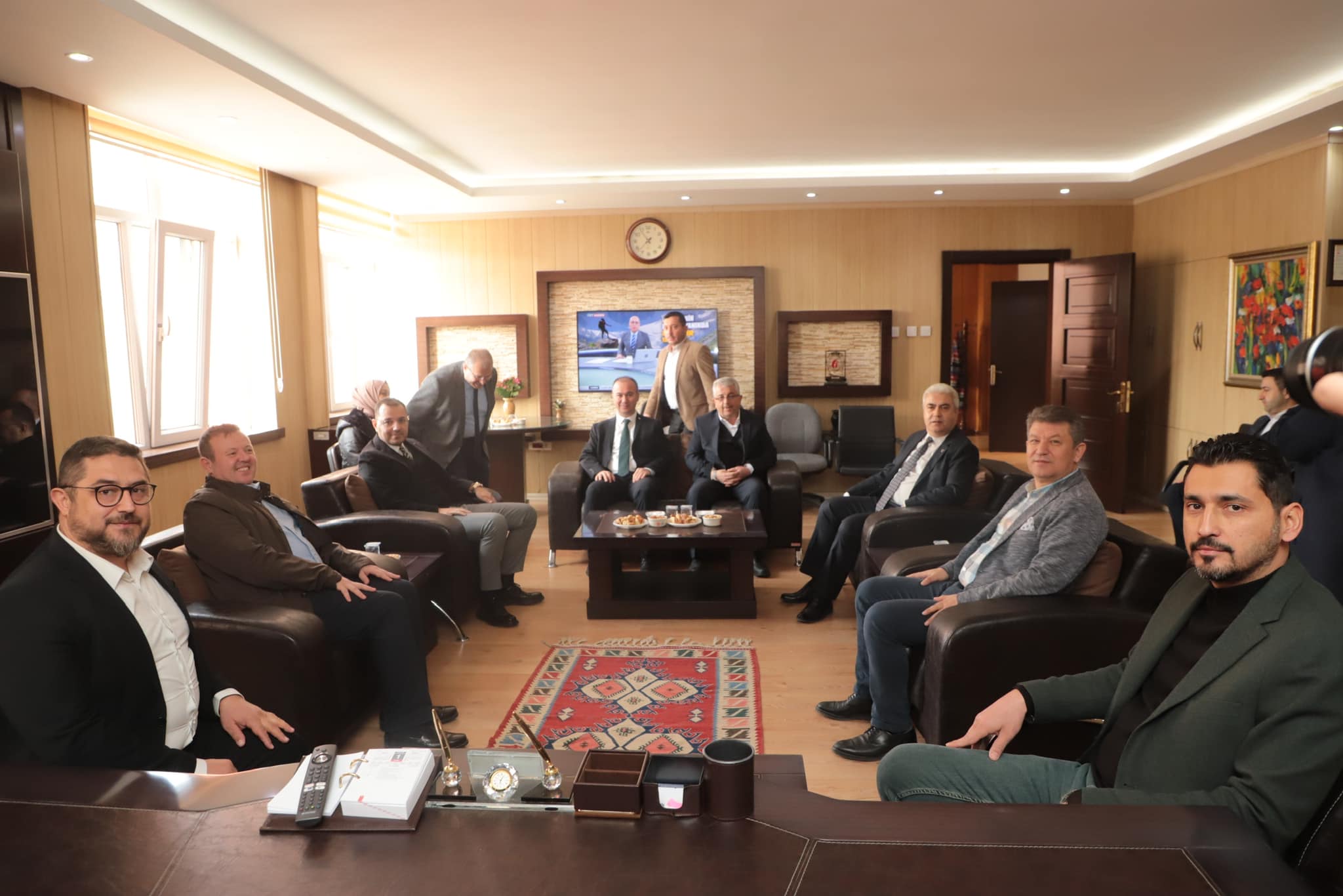 Muhasebe Haftası Kapsamında Uluçay  Vergi dairesini ziyaret etti