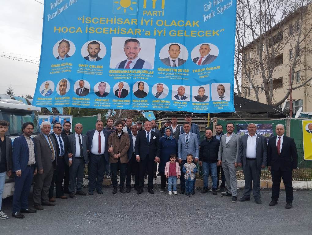 İYİ PARTİ İSCEHİSAR'DA SKM AÇILIŞI YAPTI