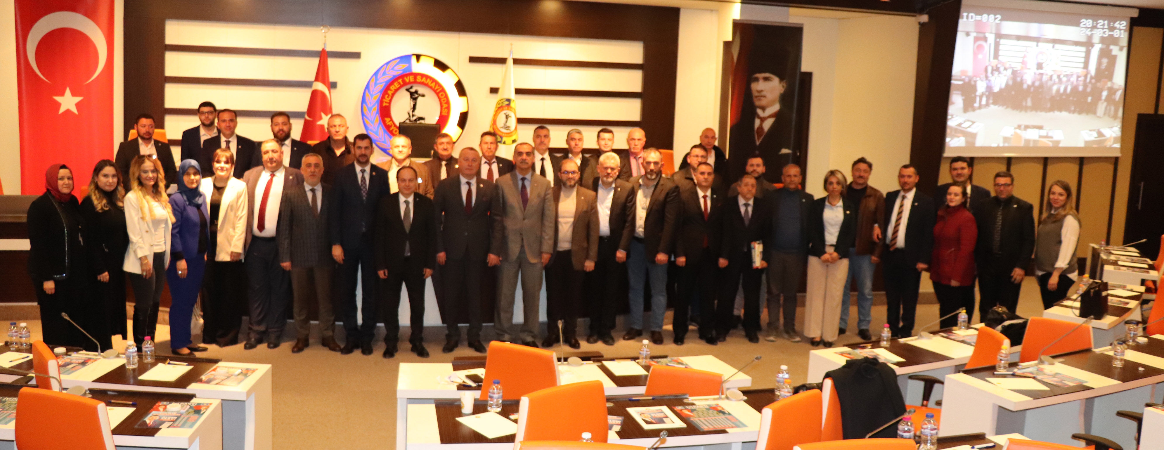 ATSO ALPER YAĞCI'YI KONUK ETTİ